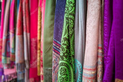 Collage of African fashion, art and home decor products