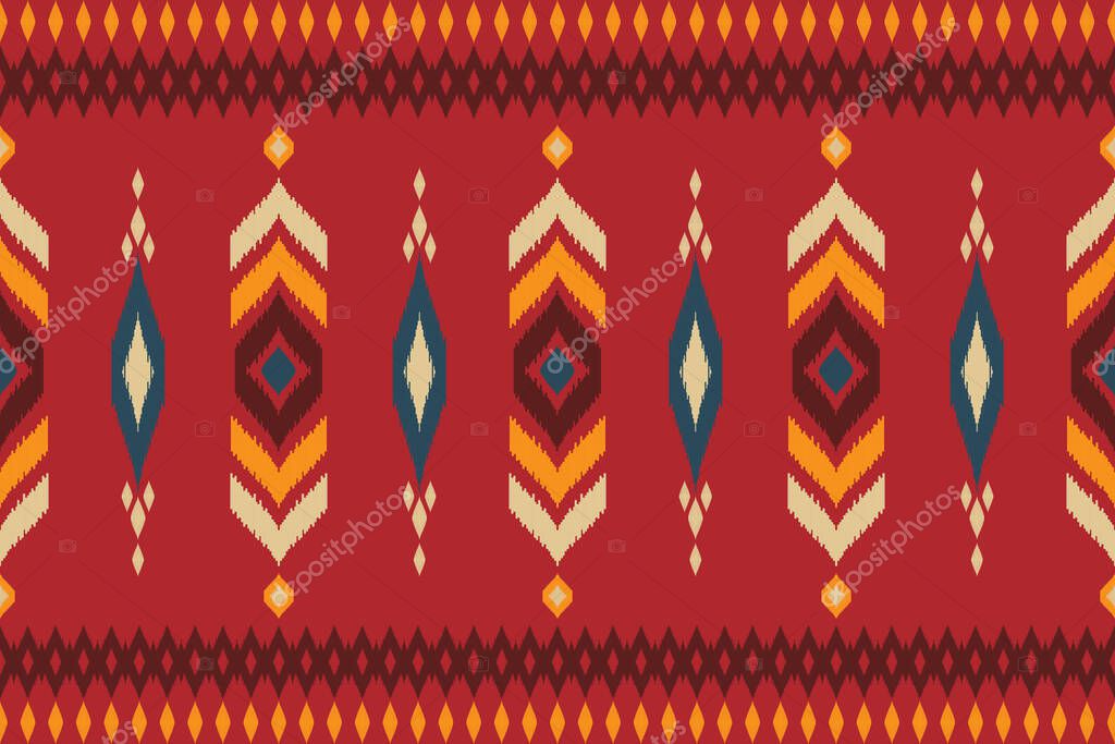 African Fashion House clothing rail with colourful garments