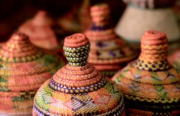 Traditional African Baskets without lids